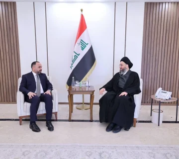 الغراوي يزور السيد عمار الحكيم