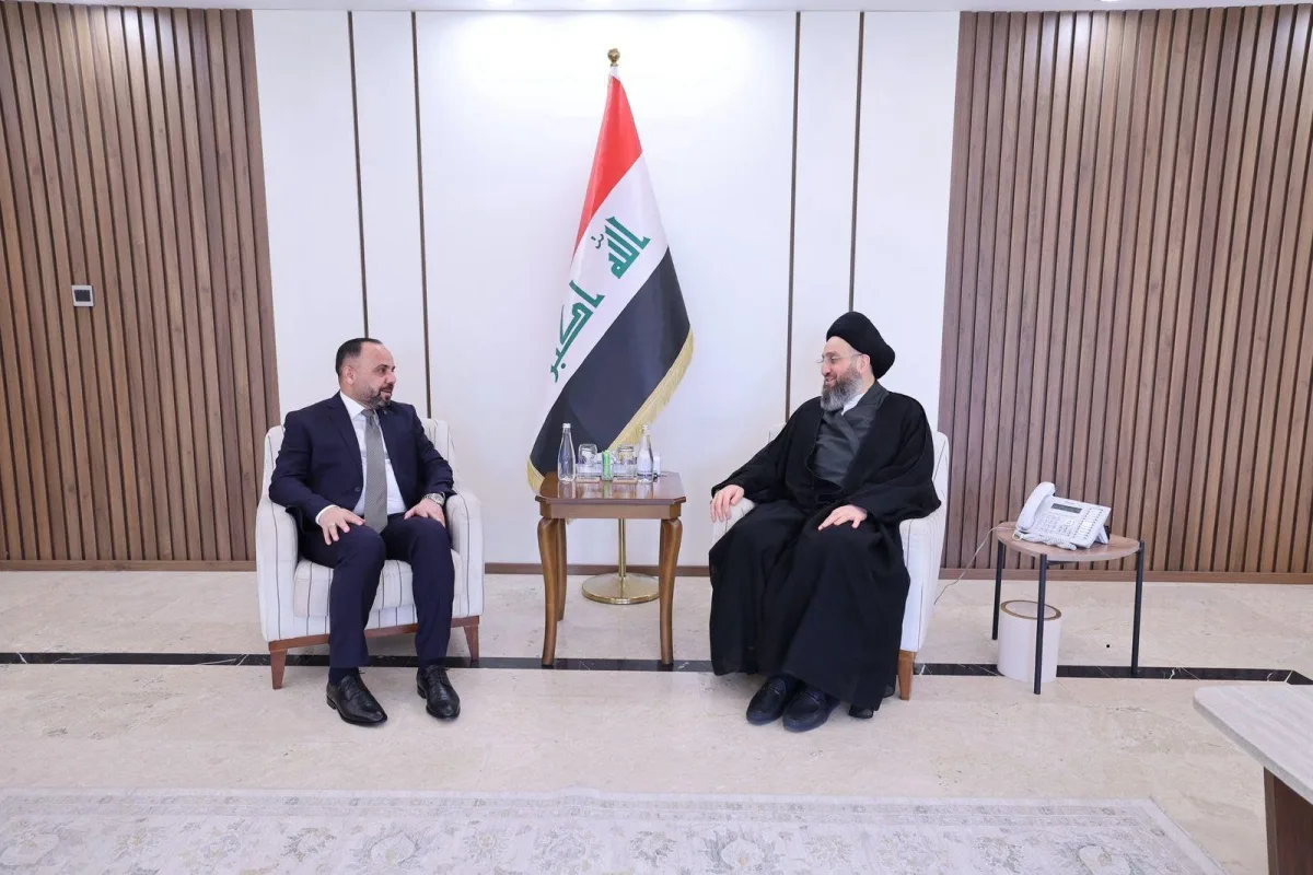 الغراوي يزور السيد عمار الحكيم